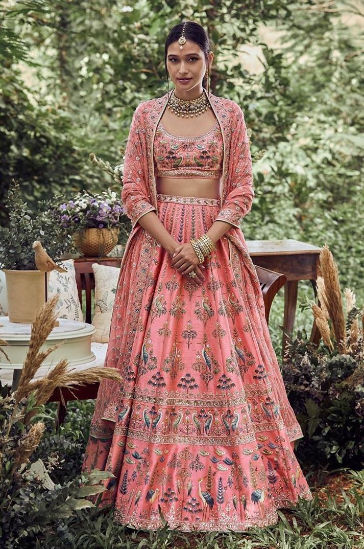 86693 engagement outfits anita dongre latest engagement dress lehengas