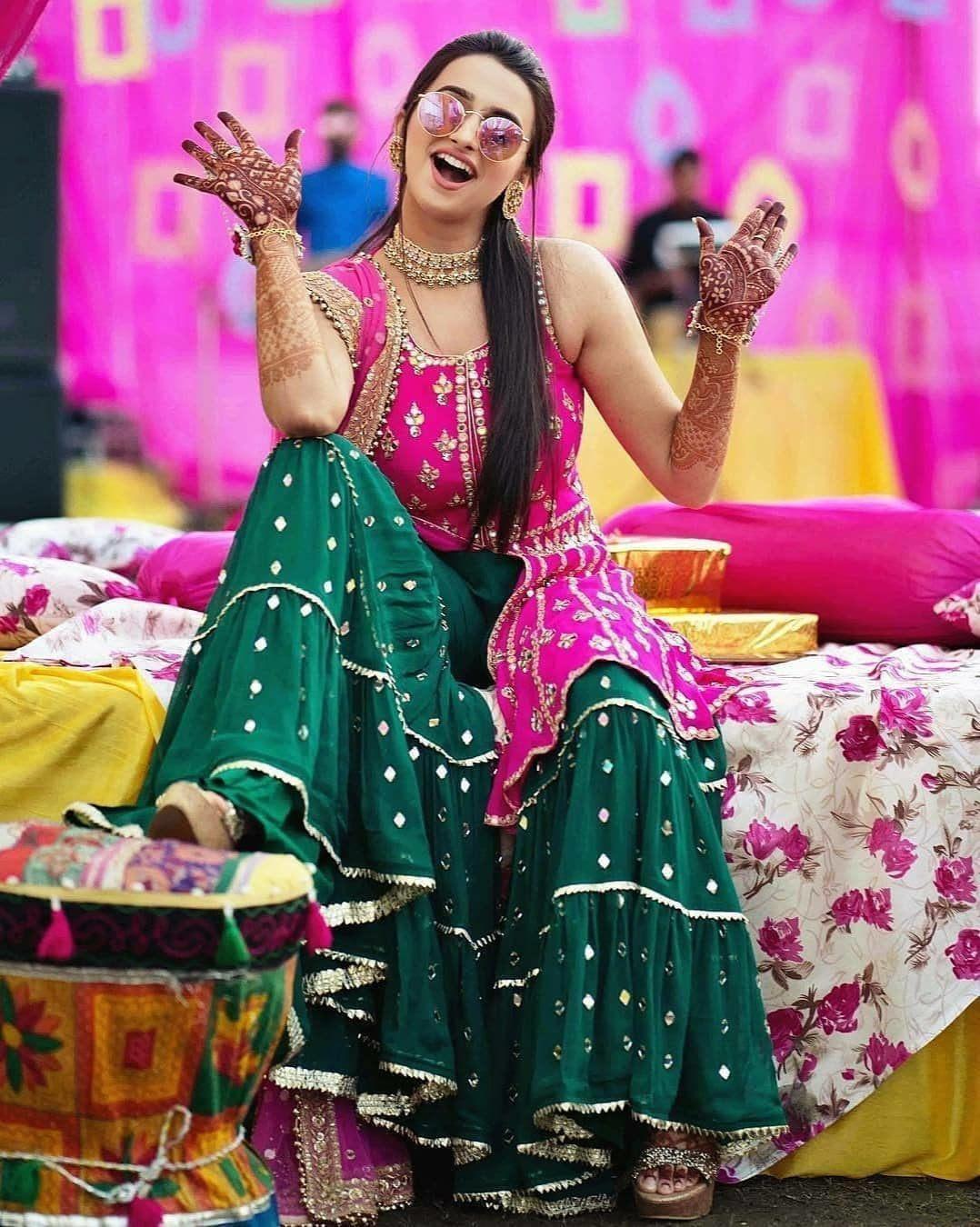Rani color Wedding Collection Designer Lehenga Choli :: MY SHOPPY LADIES  WEAR