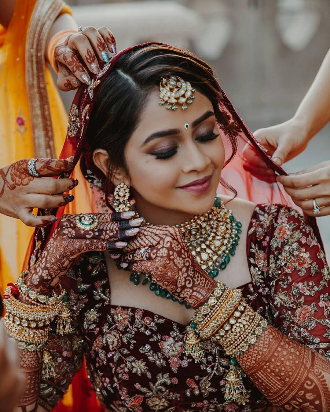 Shehnaaz Gill's stunning bridal look decoded | Times of India