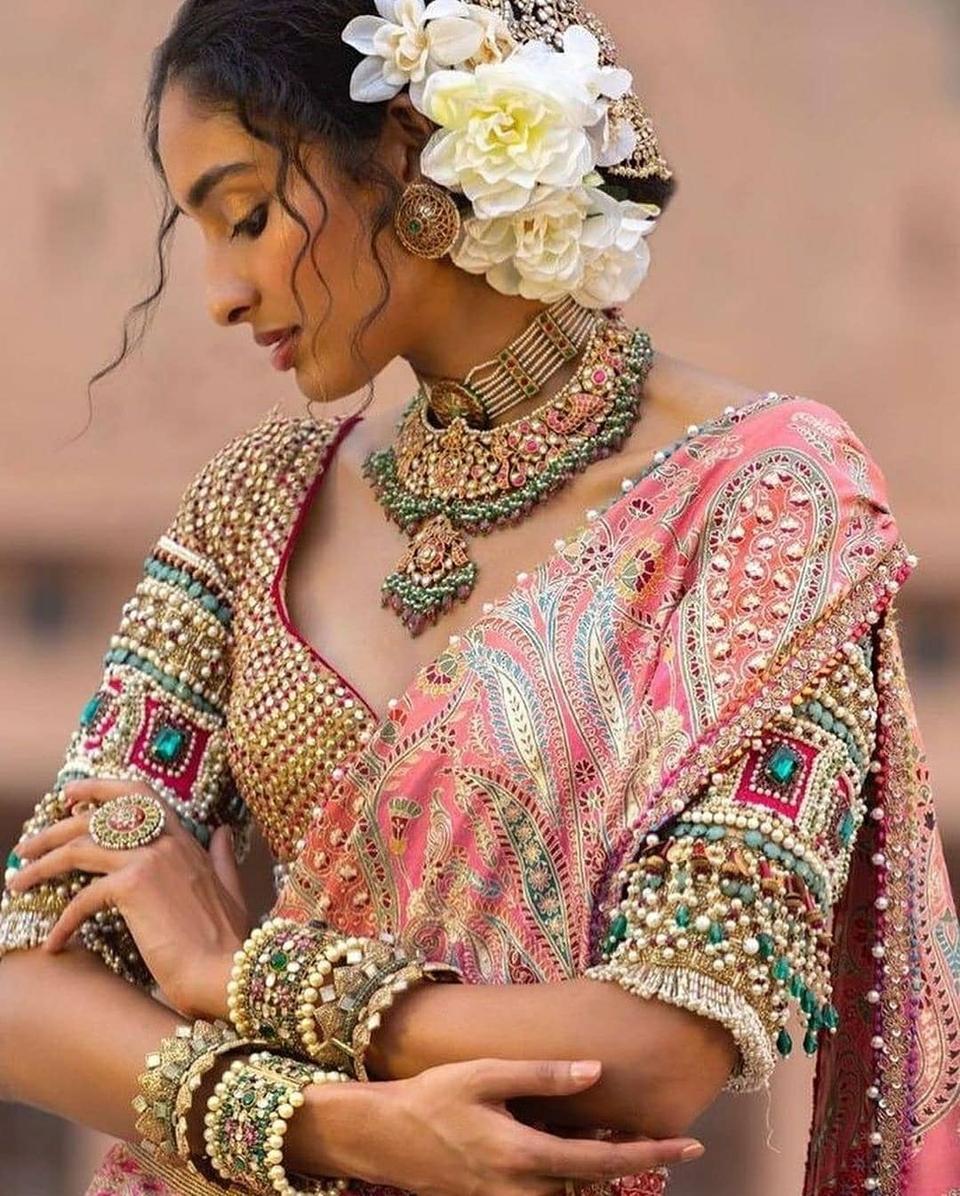 30+ Wedding Blouse Designs for Royal Bridal Look - WeddingWire