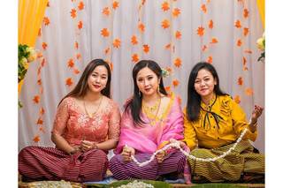 manipuri groom wedding dress