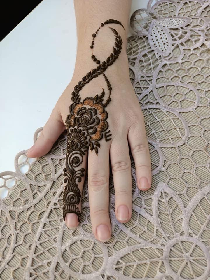 Beautiful Arabic Mehandi Design😍 Follow Me For More Mehndi Designs🥰 Like,  Share & Don't Forget to Leave a Comment💌 DM for pai... | Instagram