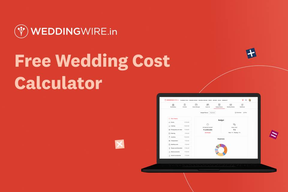 Free Indian Wedding Cost Calculator
