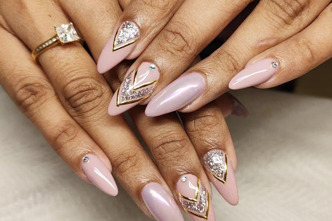 63 Pretty Wedding Nail Ideas for BridestoBe  StayGlam