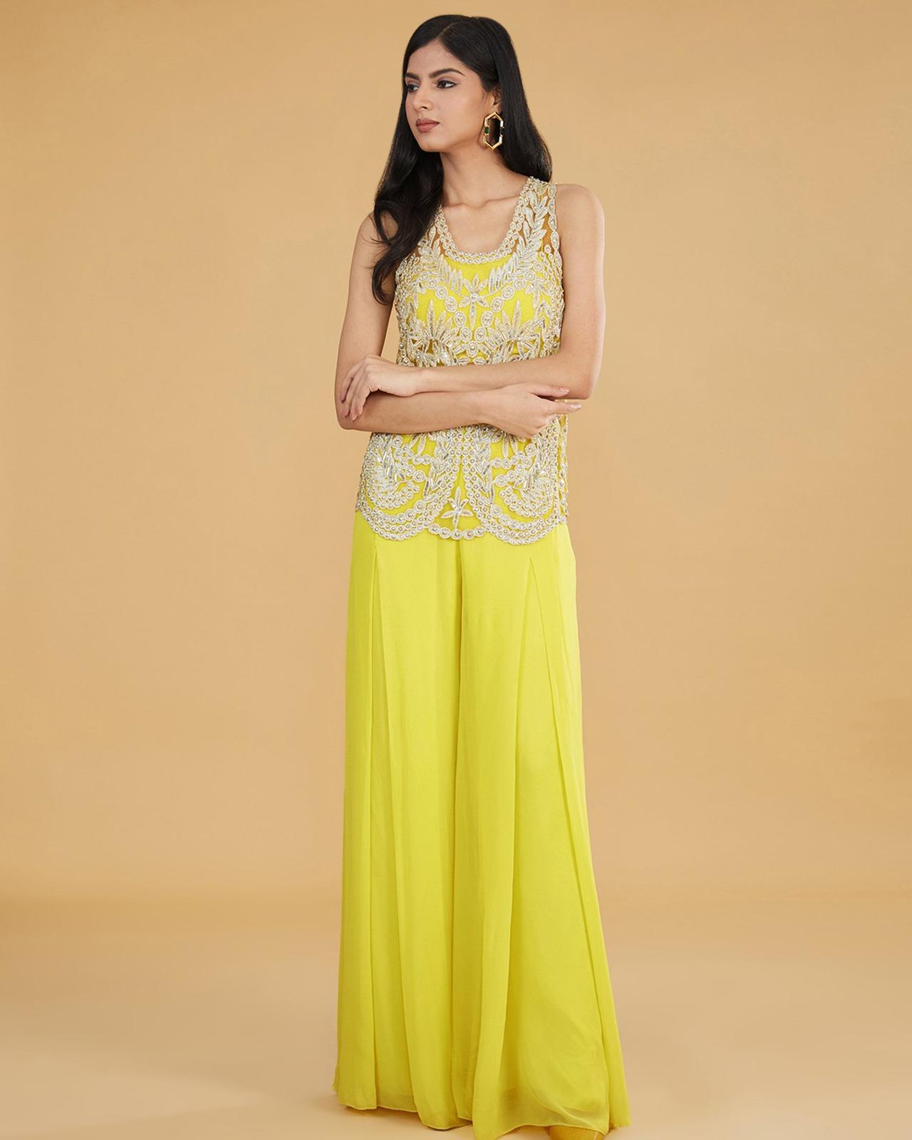 Mustard Suit with Dupatta Combination | simple haldi dress for bride