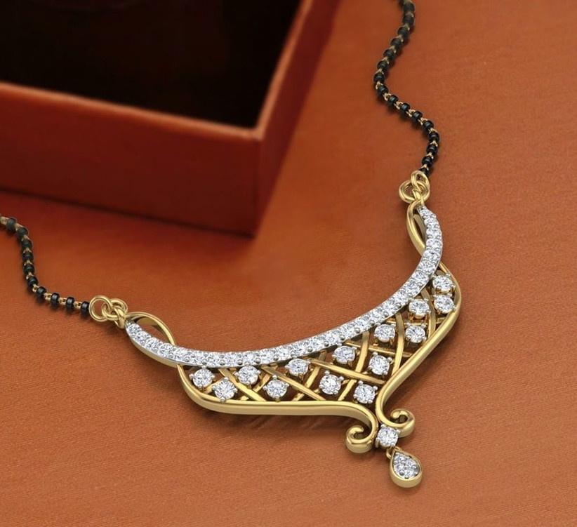 New mangalsutra clearance pendant design