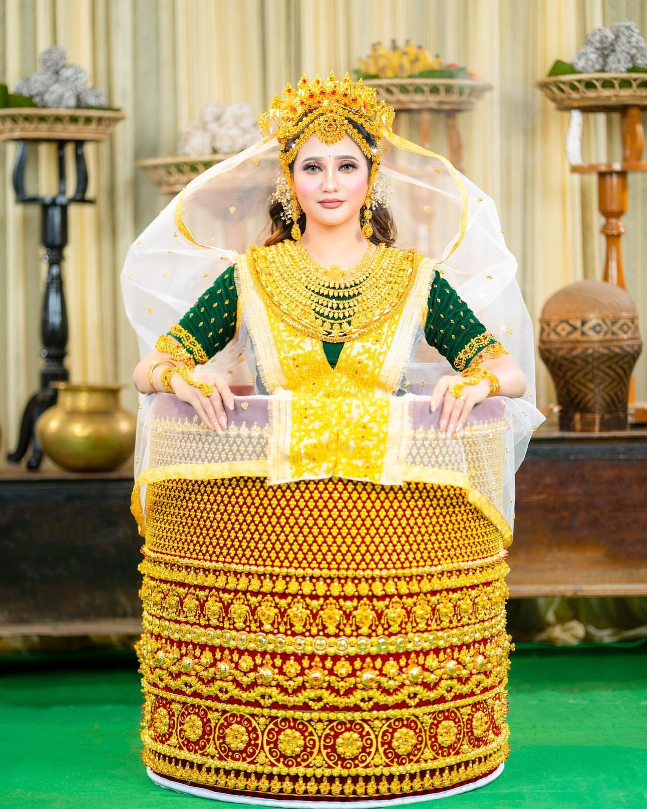 manipuri wedding attire