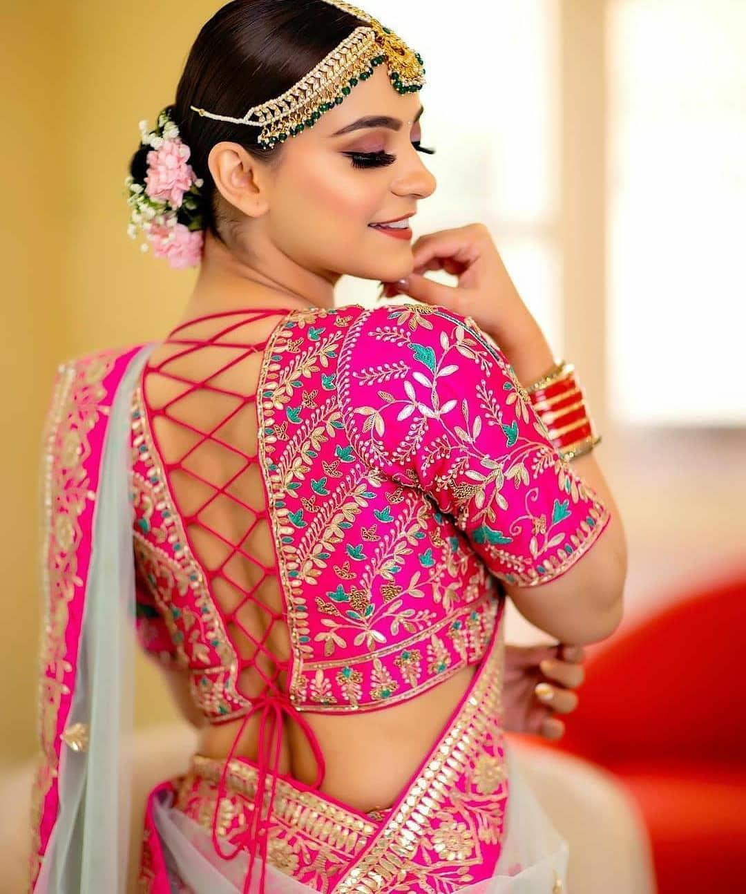 40 Silk Saree Blouse Designs - Simple & Trendy Blouse Designs for Silk Saree  2021