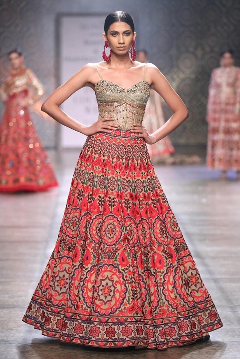 Designer Wedding Wear Net Lehenga Choli - Stylecaret.com