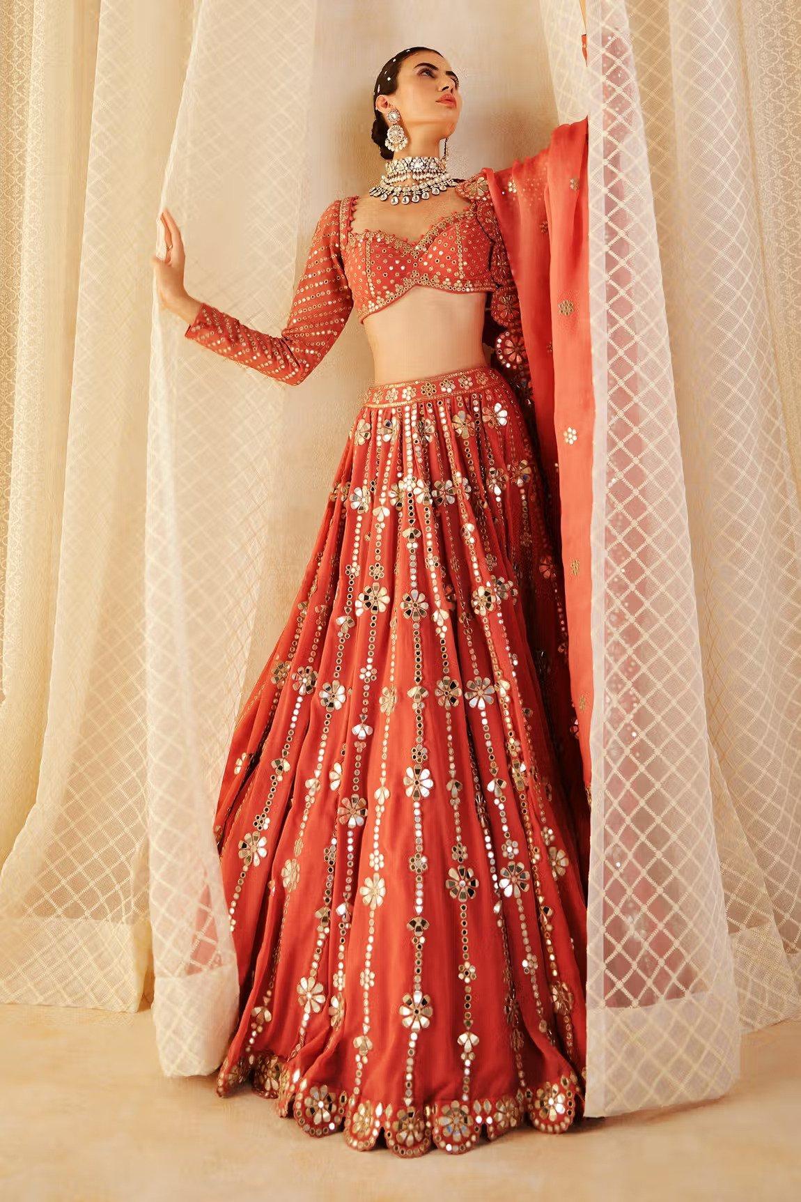 Silk Party Wear Bollywood Lehenga Choli at Rs 1200 in Surat | ID:  23518957362