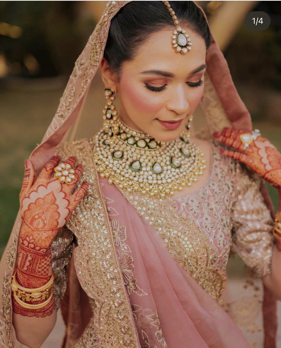Off-Beat Indo-Western Mehendi Outfits Spotted On Real Brides!