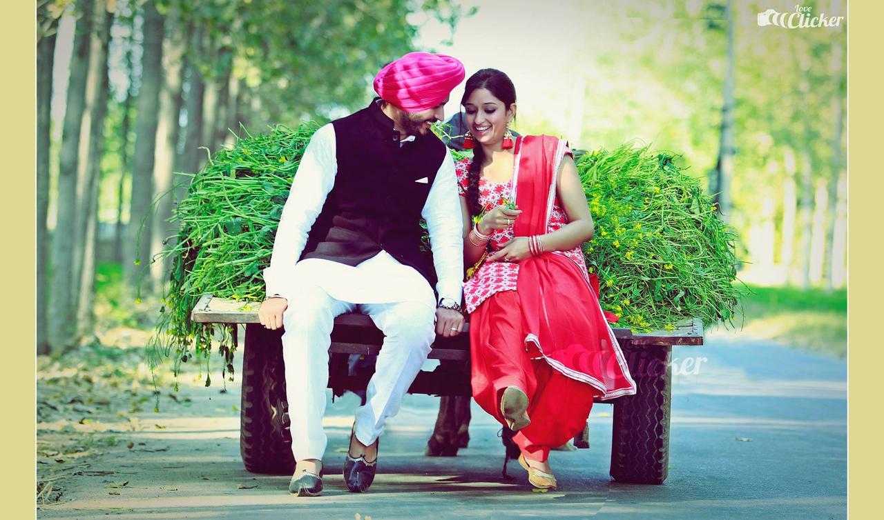Red, Pink & Golden: Ladies Punjabi Dress Ideas For The Bride