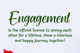 engagement wishes for friend