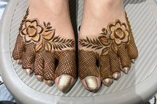 henna designs for feet