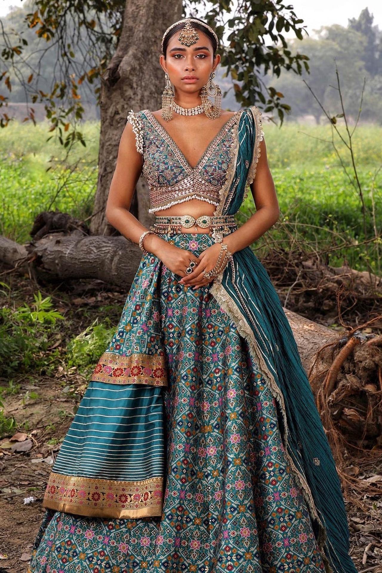 chalisha trends Embellished, Self Design Semi Stitched Lehenga Choli - Buy  chalisha trends Embellished, Self Design Semi Stitched Lehenga Choli Online  at Best Prices in India | Flipkart.com