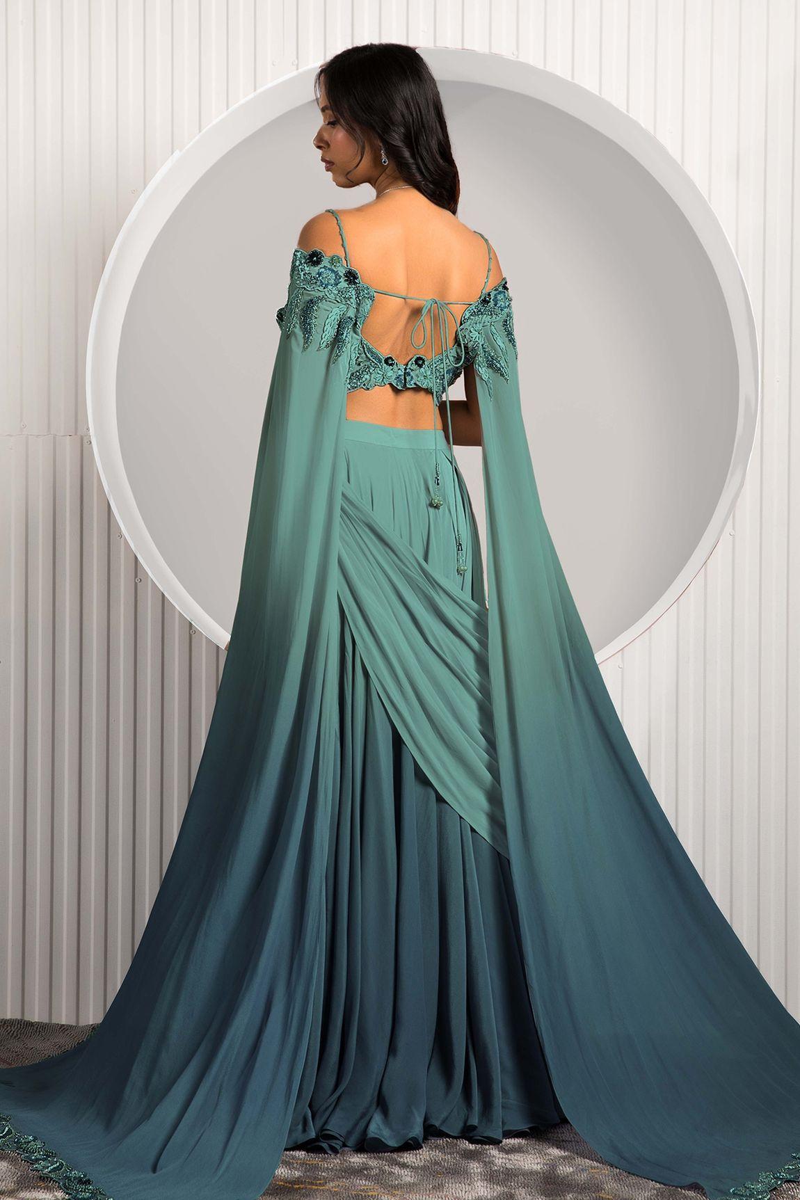 Back neck designs 2024 for long gowns