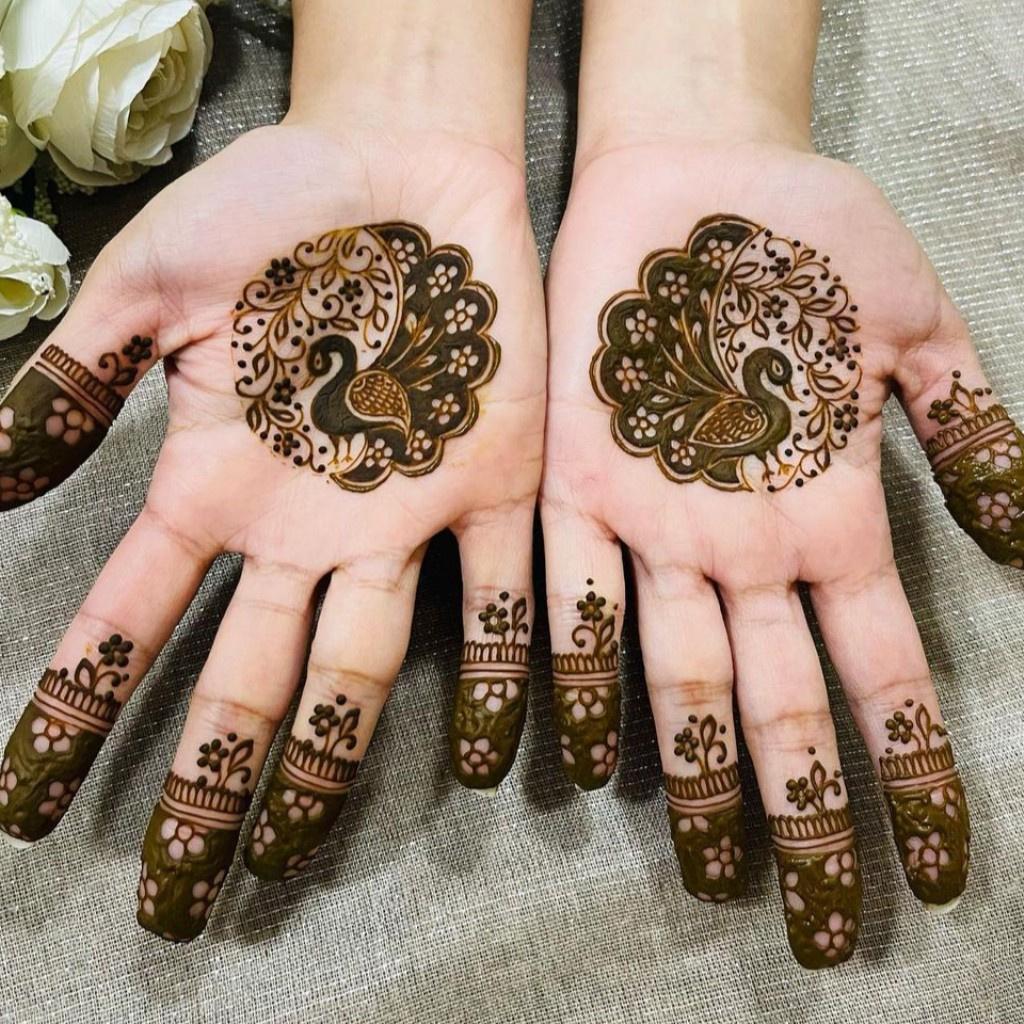 Eid special Indo arabic Mehndi Design Simple and easy step by step for  hands episode #114 by Art Institute. - video Dailymotion