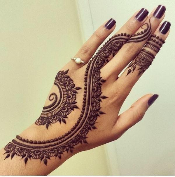 50+ Back Hand Mehndi Designs for Weddings and Festivals