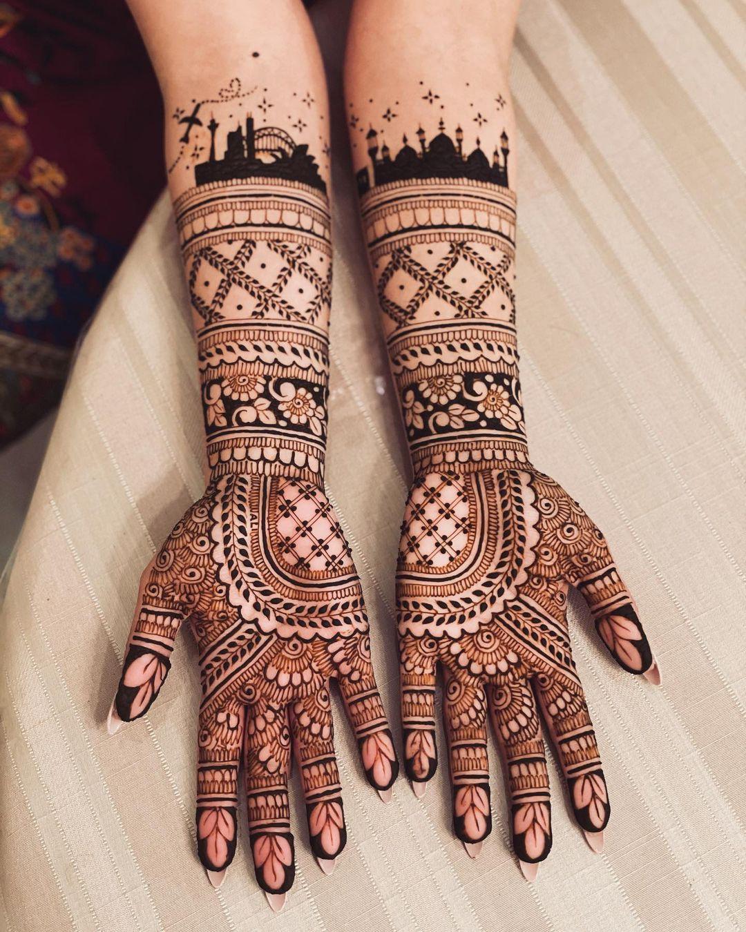 Sawan Mehndi Designs: Adorn Your Hands with Timeless Beauty