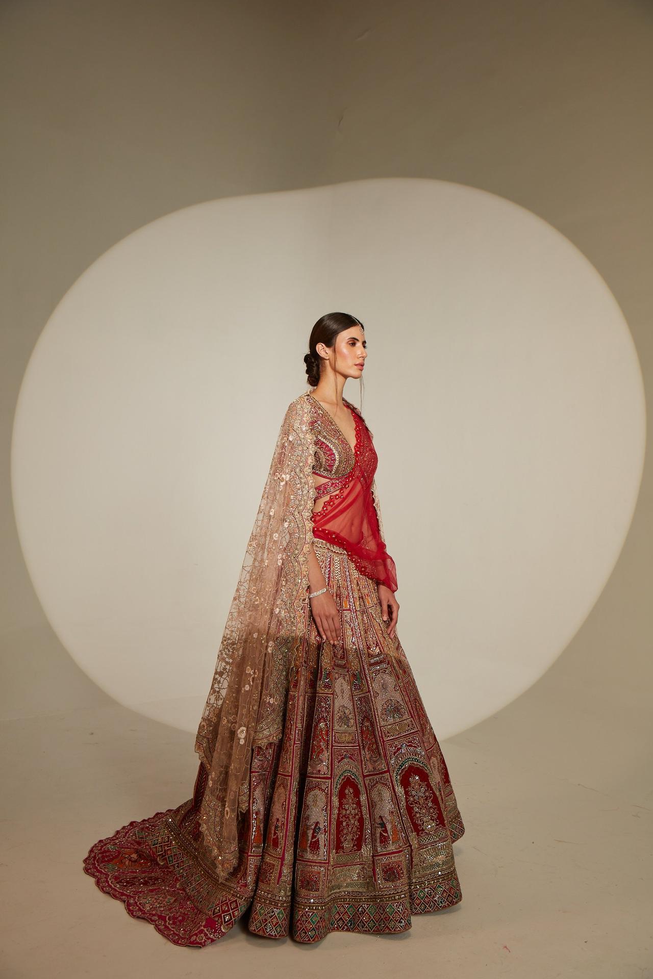 Bridal Lehenga: Best Bridal Lehenga under 10,000 - The Economic Times