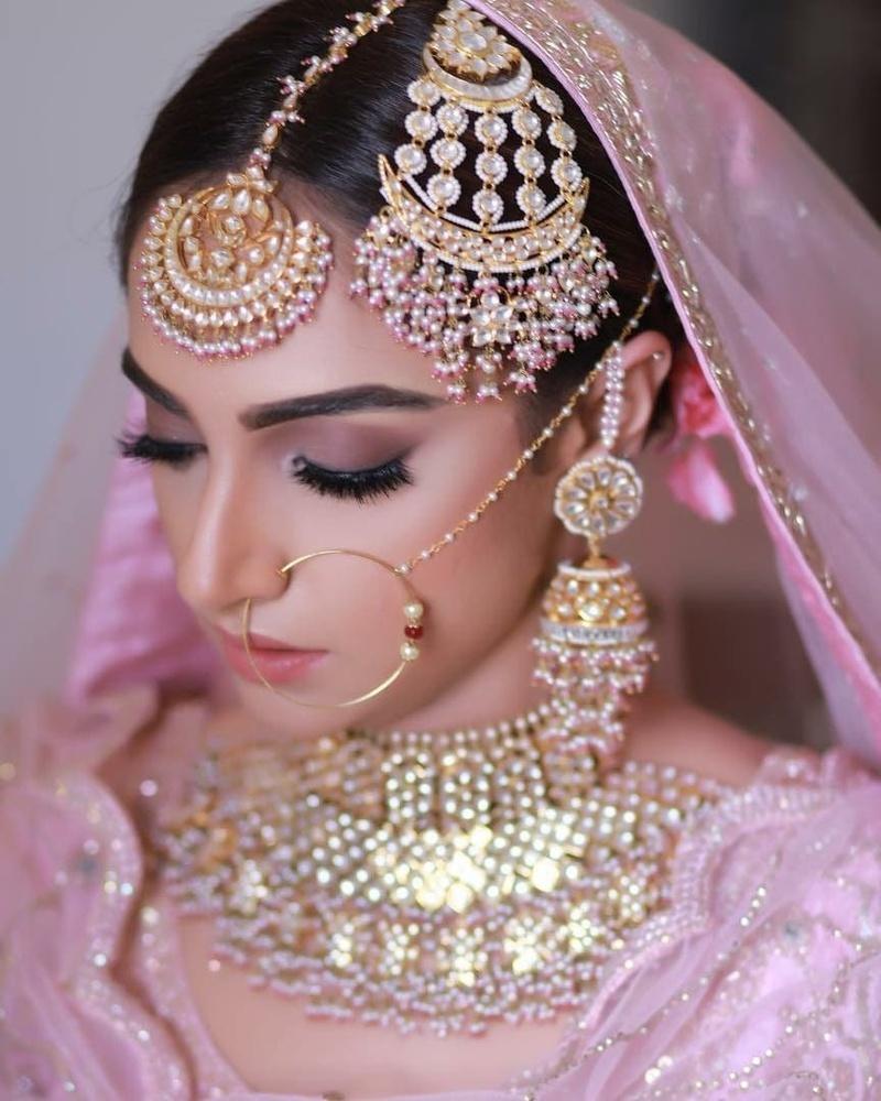 Indian bride Muslim in wedding dress India MR#144 Stock Photo - Alamy