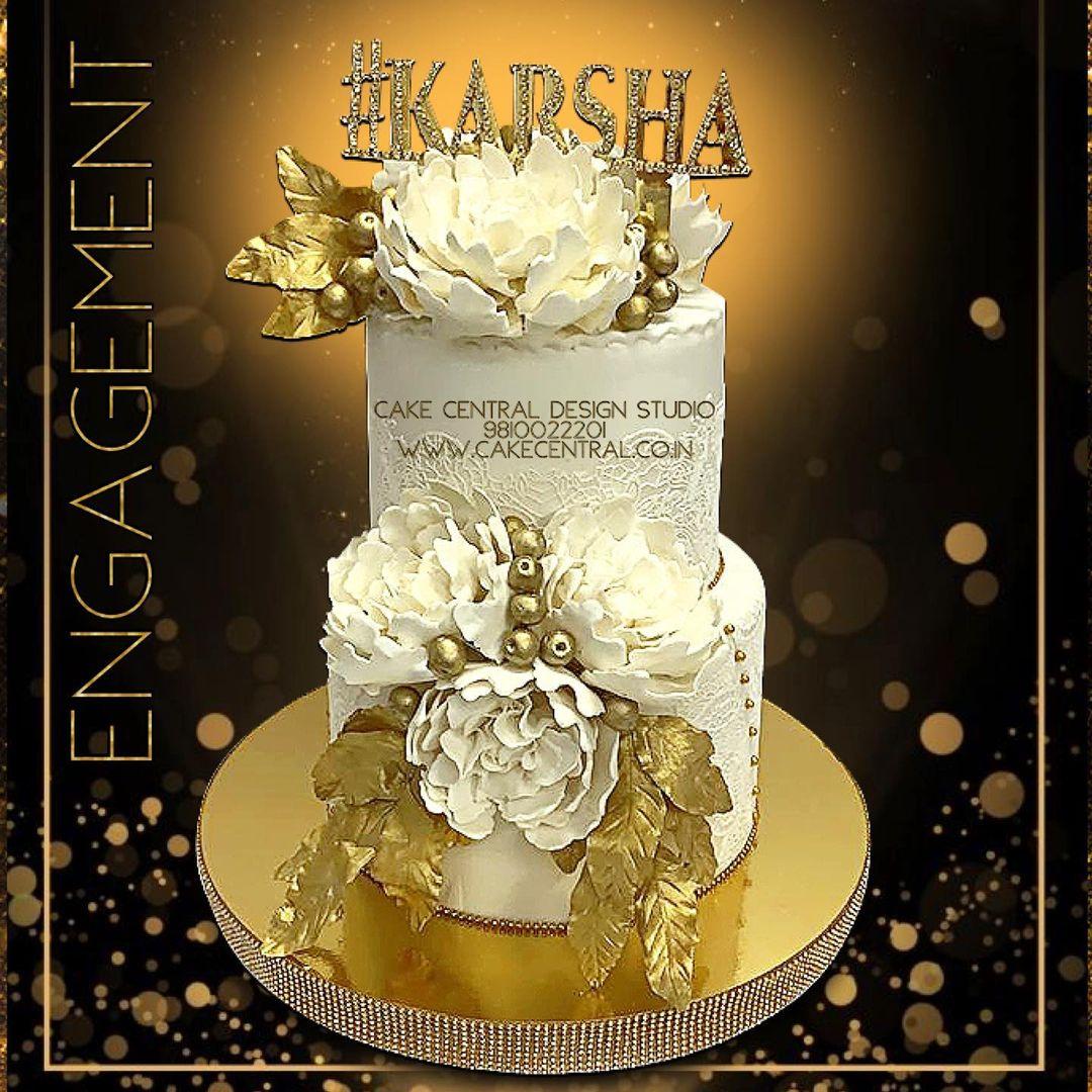 Engagement Ring Theme Cake - Wishingcart.in