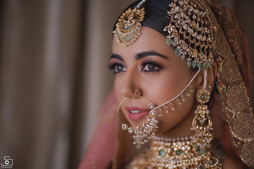 Mughal elegance! A gorgeous braid with a three layer jhoomar! | Instagram