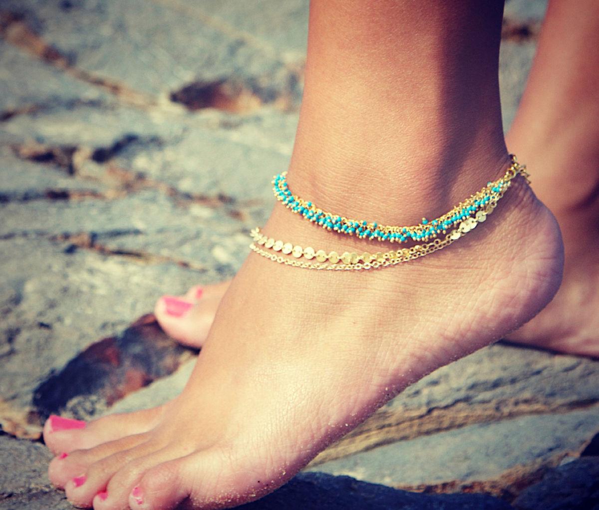 Latest on sale anklets images