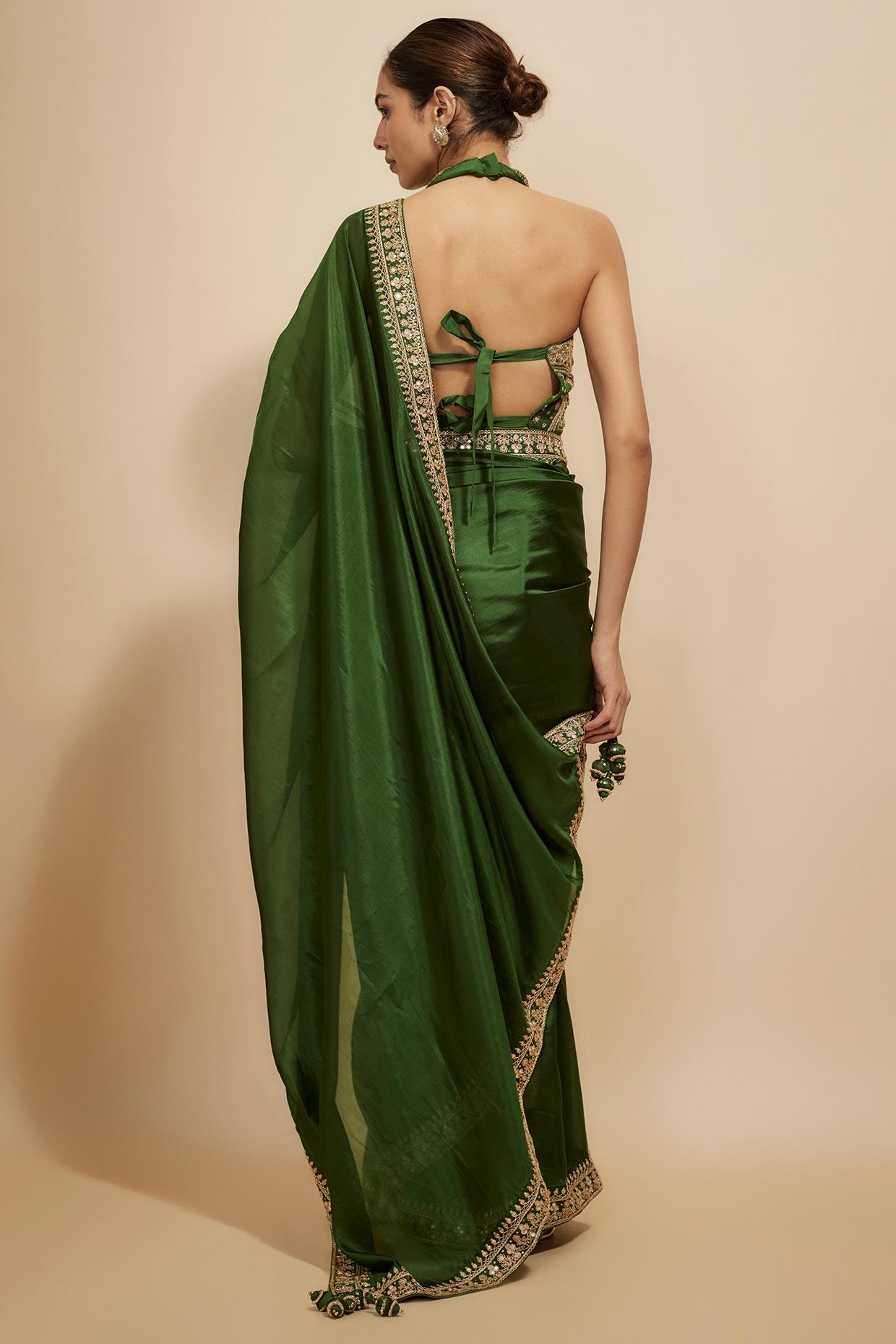 bridal blouse designs back side