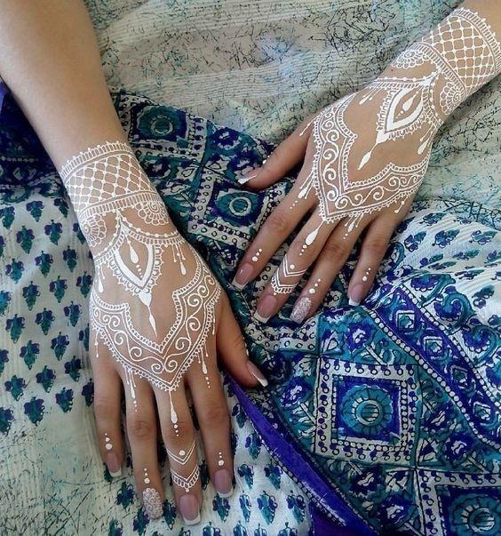 Simple Mehndi Designs For Left Hand