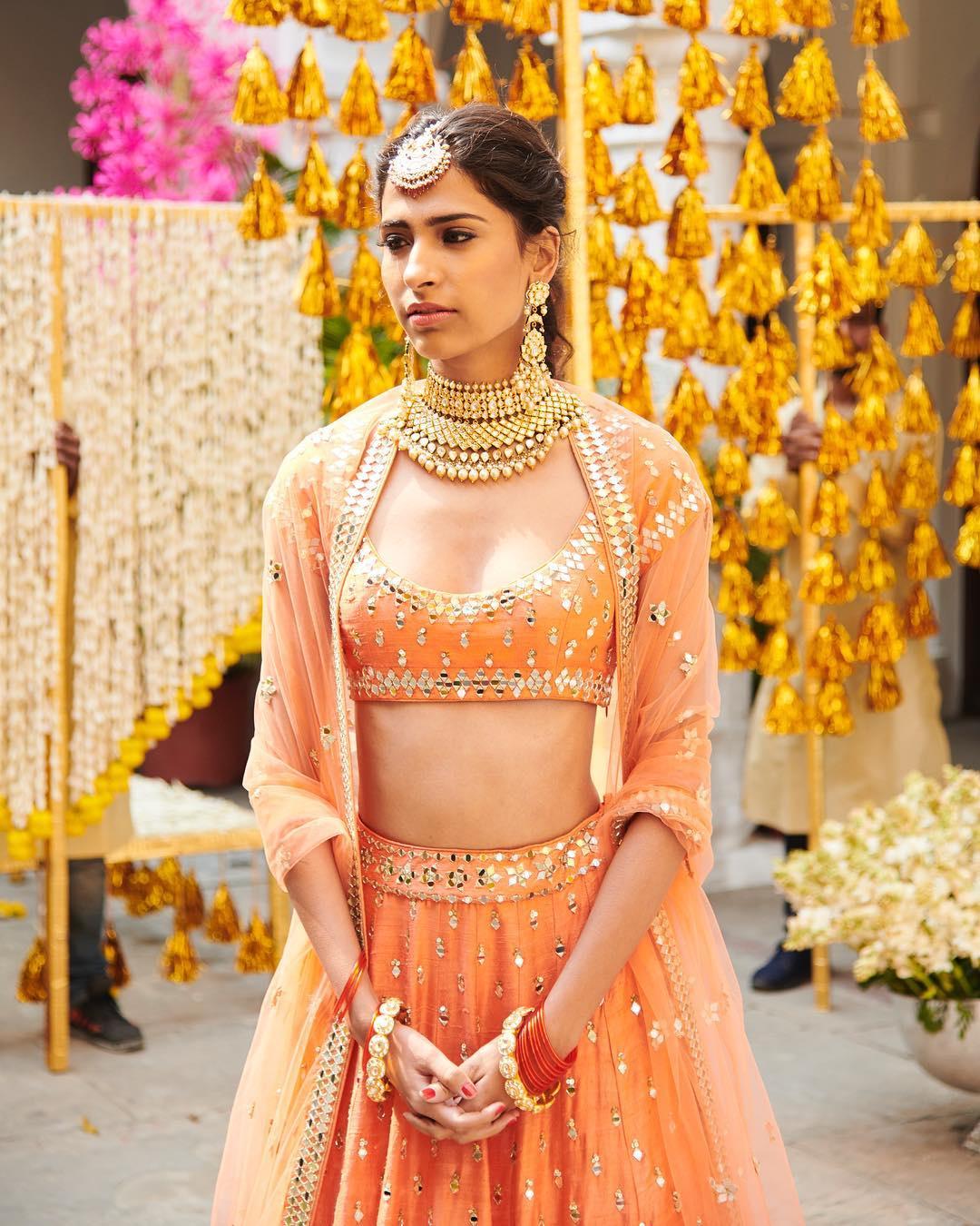 7 Stellar Choli Cut Blouse Designs For All The Bridesmaids-to-be