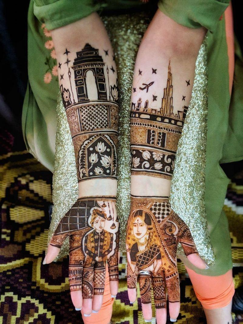 Heena creation - My bridal mehendi without figure for more... | Facebook