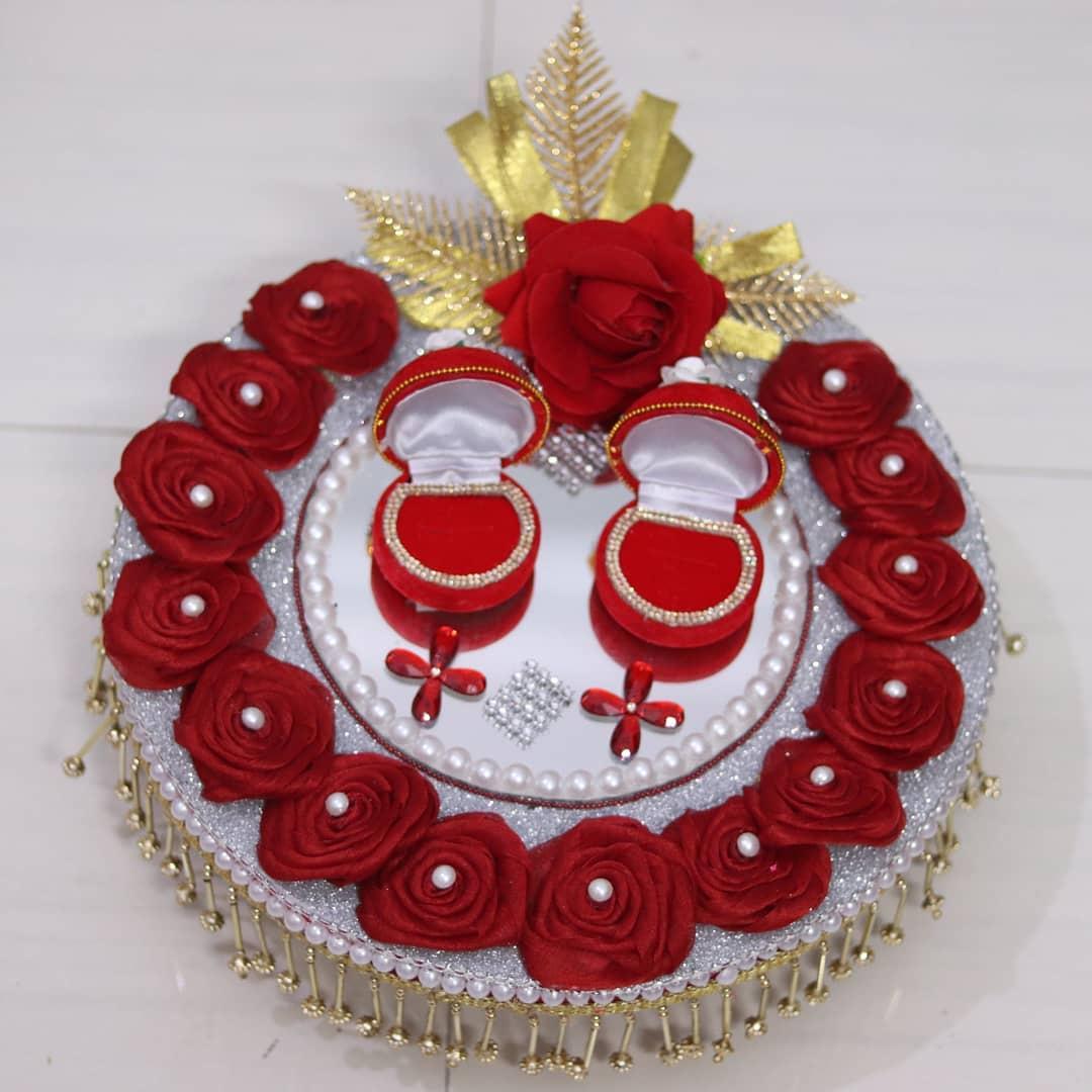 Nickeepopz Engagement Ring Platter , Ring Platter For Ring Ceremony,Ring  Platter With Light Wood Decorative Platter Price in India - Buy Nickeepopz  Engagement Ring Platter , Ring Platter For Ring Ceremony,Ring Platter