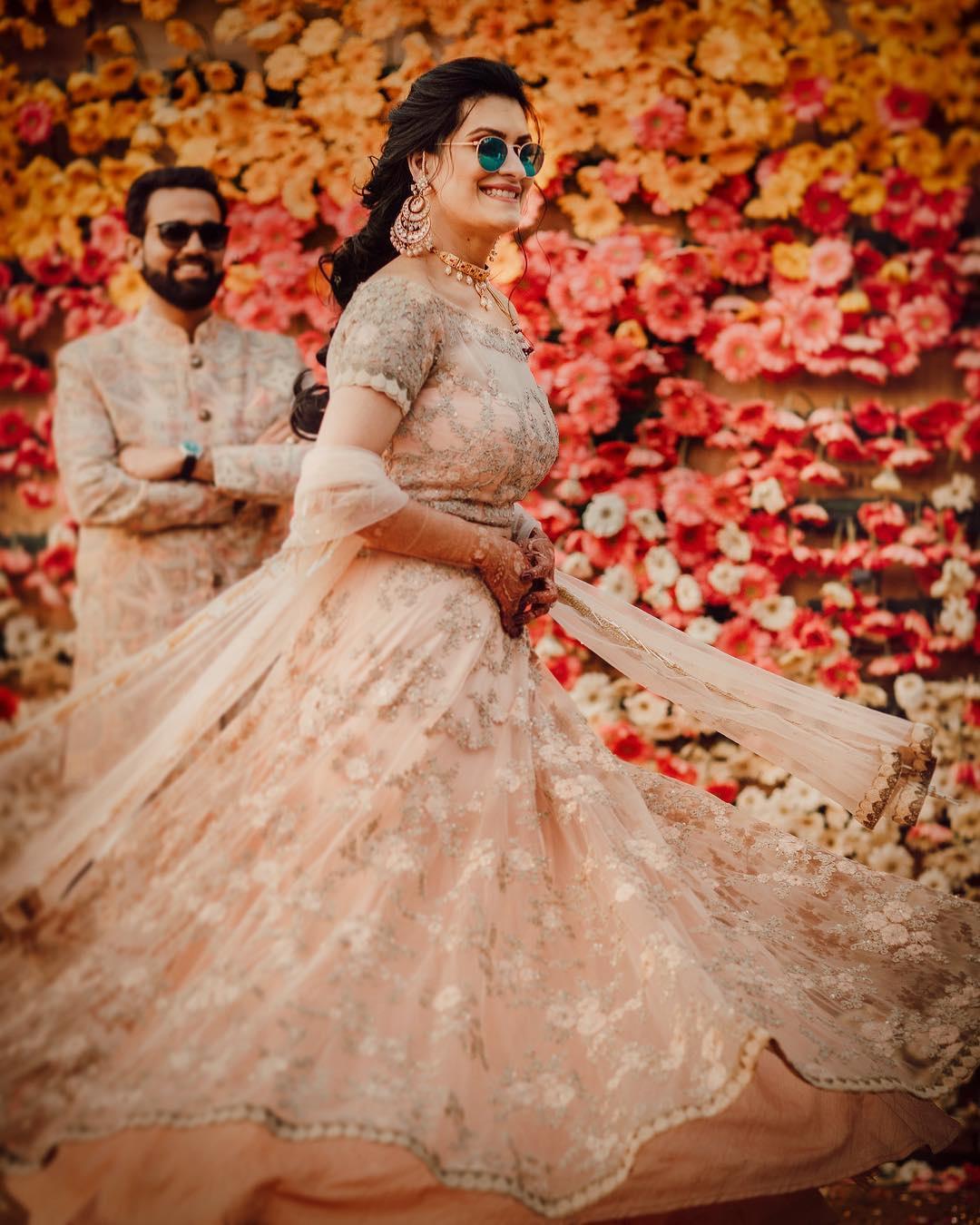 How This Bride Planned & Budgeted Her Lovely Intimate Roka At Home | Roka  ceremony outfits for bride, Bride, Wedding lehenga designs