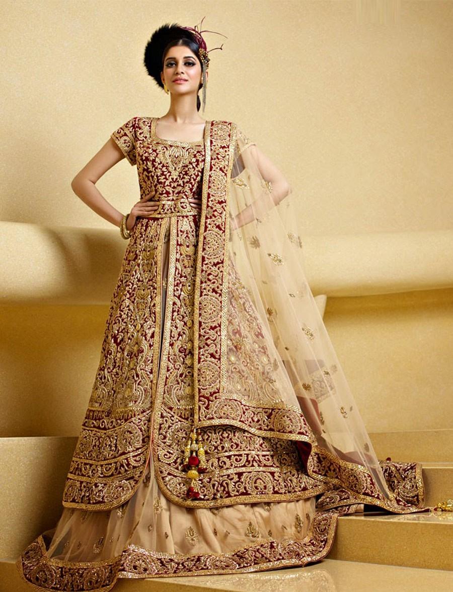 Designer Wedding Lacha at best price in New Delhi by Ghunghat Emporium |  ID: 9138248691