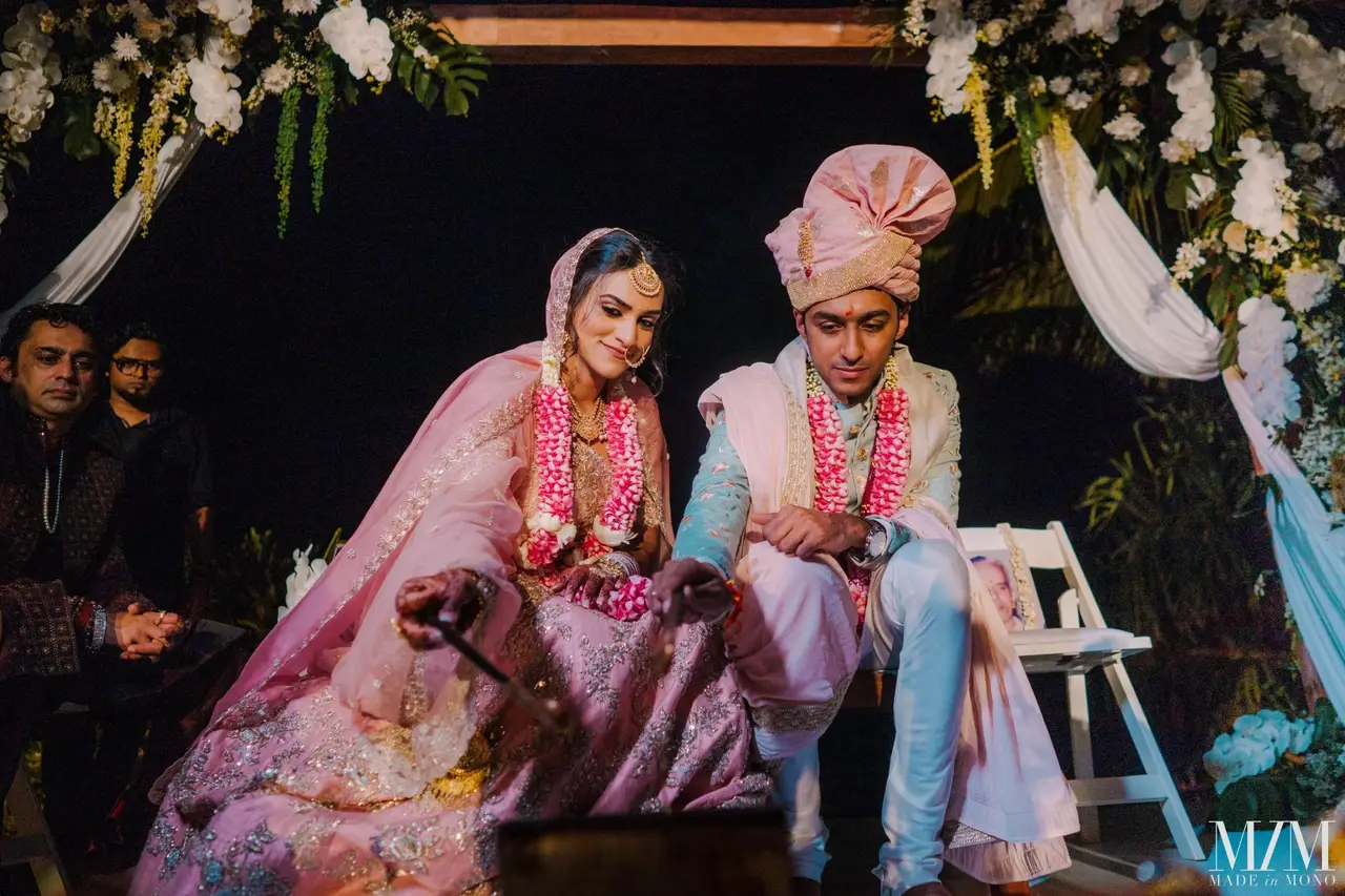 The Intercultural Wedding of a Punjabi Bride & Her South Indian Groom