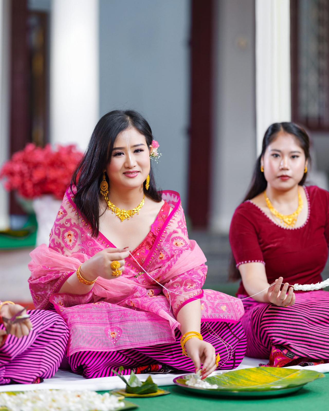 manipuri wedding attire