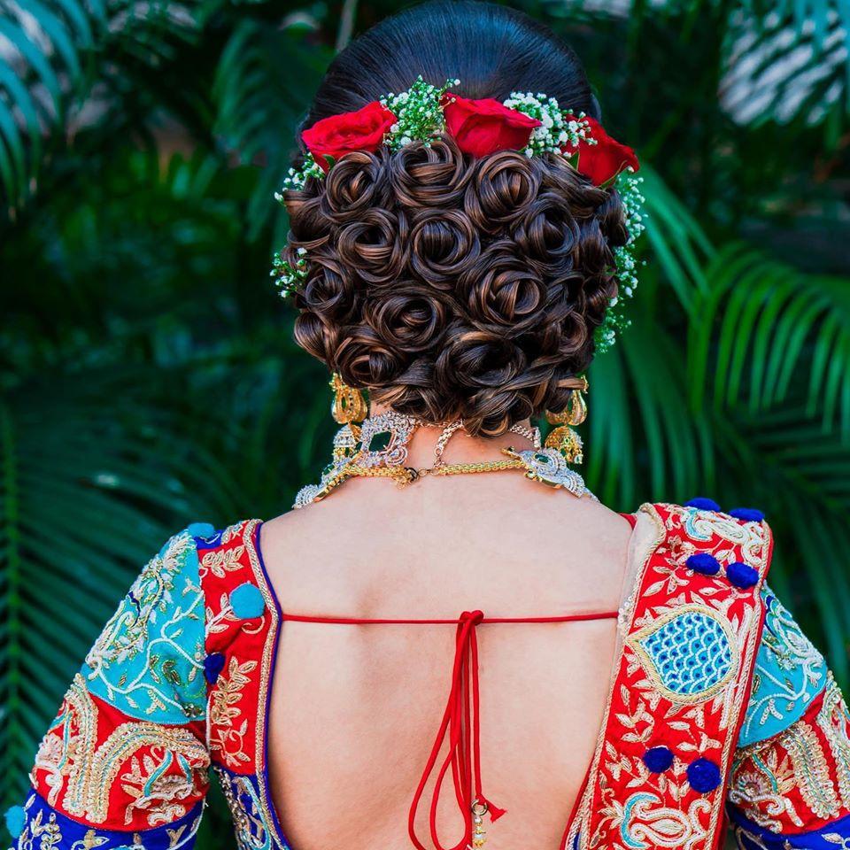 Indian Hairstyle With Flowers  Sew Historically