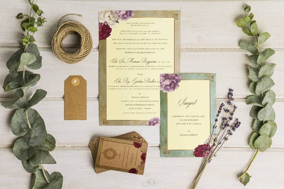 Looking for Wedding Cards in Bangalore? Check out These Amazing Options and Get Started on Your Wedding Day Prep