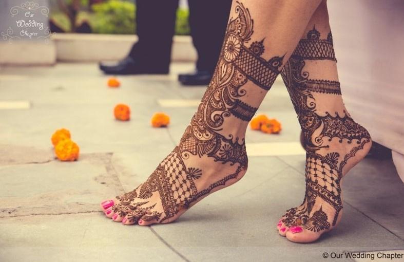 Leg Mehndi Designs: Choose from 50+ Latest, Beautiful Designs