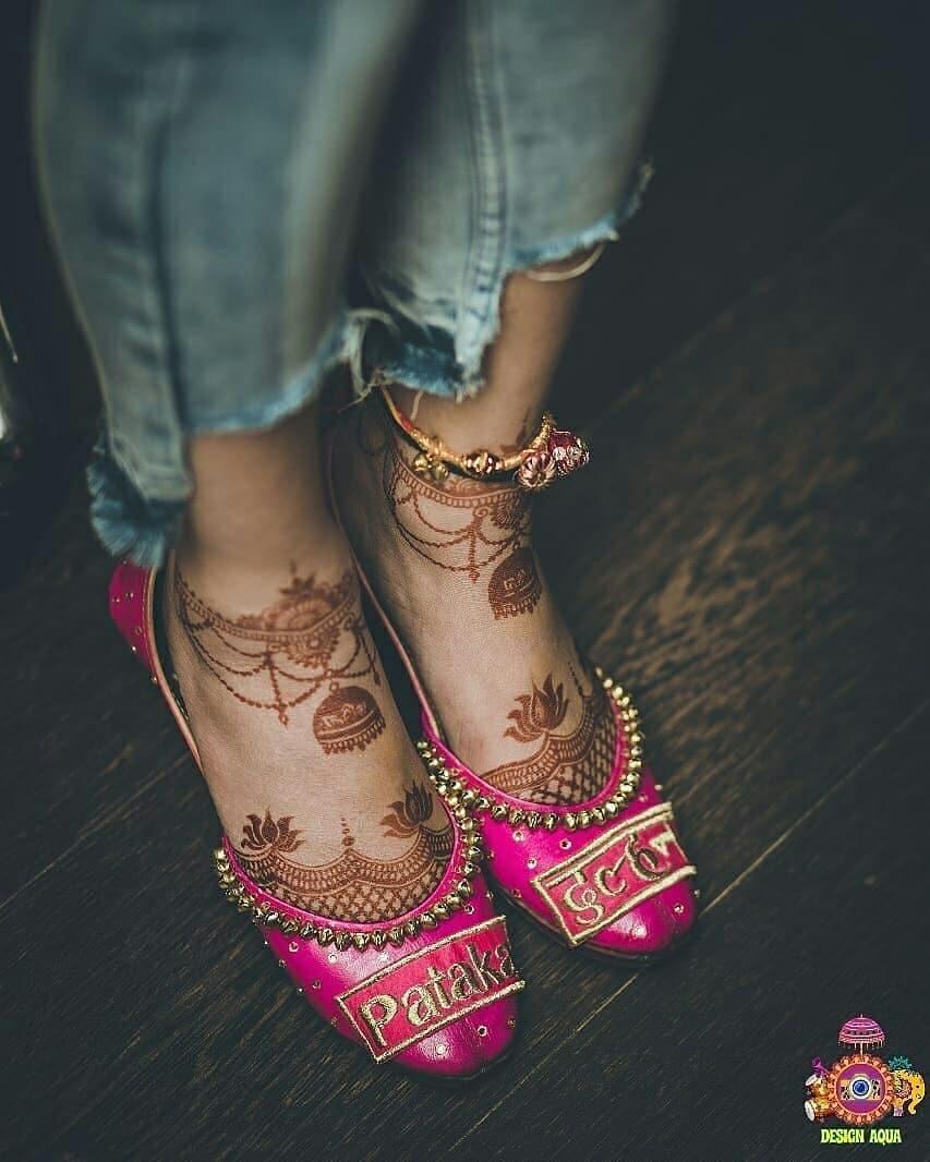 Dulhan shoes clearance design