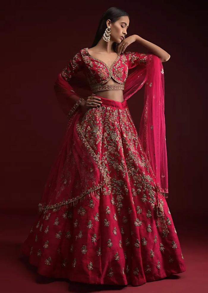 Zardosi work 2025 ghagra choli