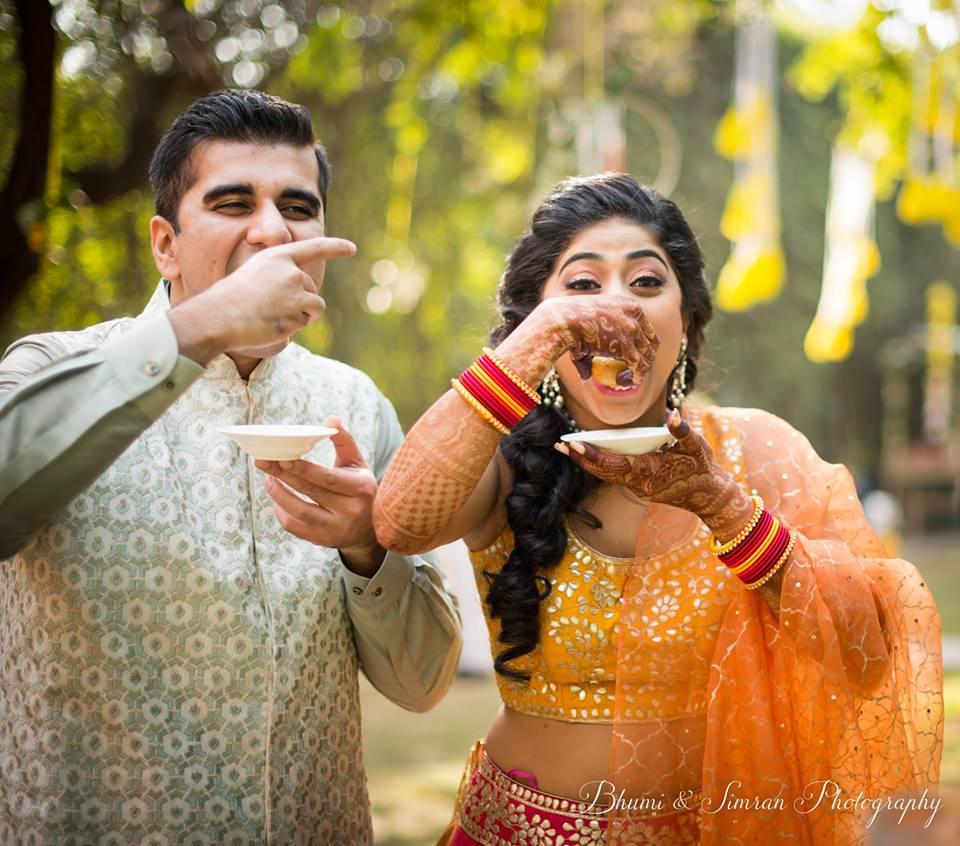Indian couple posing for photo shoot. | Photo 232124