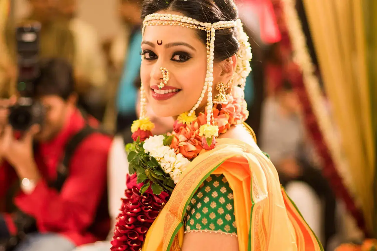 Marathi Bridal Hairstyles for Maharashtrian Brides  K4 Fashion