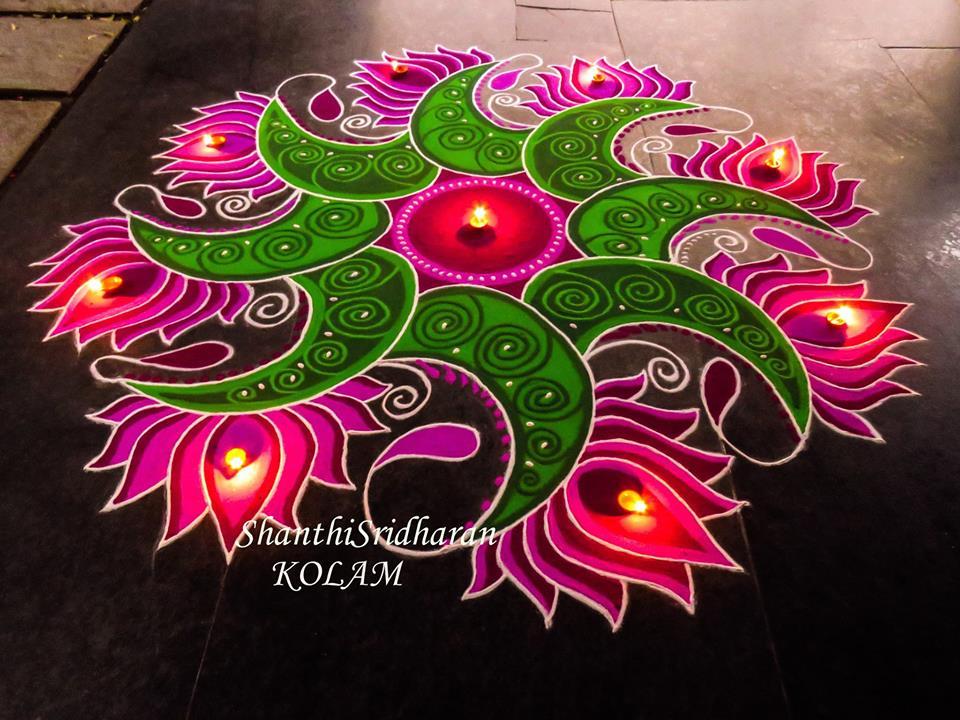 100+ Latest Rangoli Designs for Diwali with Step by Step Video Tutorials