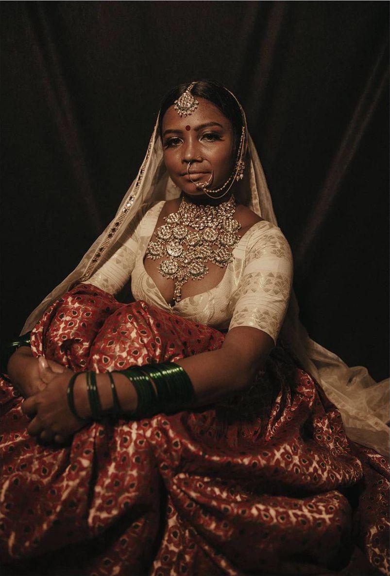 bridal looks in lehenga