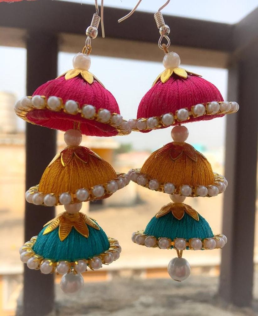 Buy Pearl Jhumki Earrings online-Karagiri