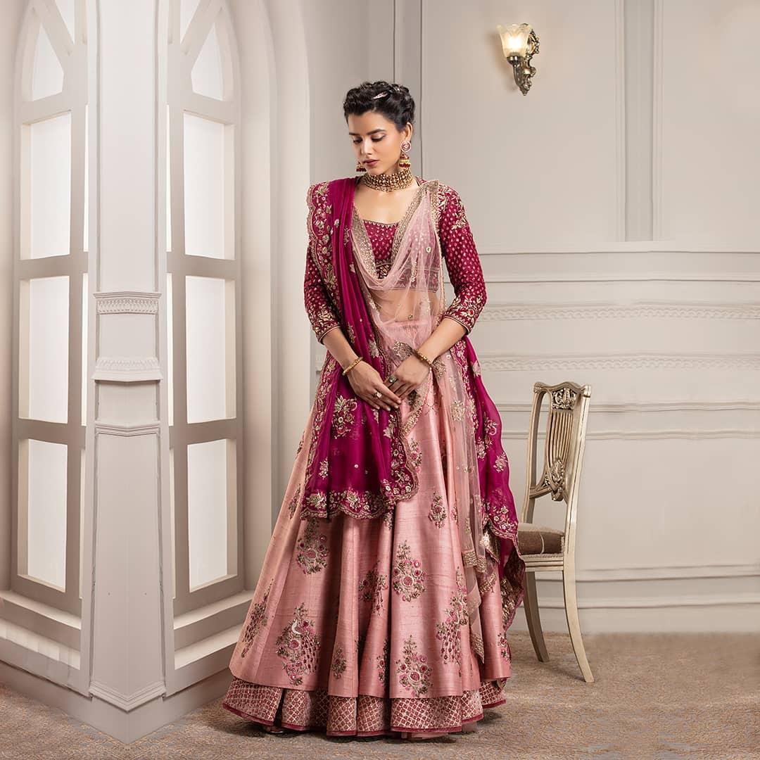 Pink - Bridal - Lehenga Choli Online in Latest and Trendy Designs at Utsav  Fashion