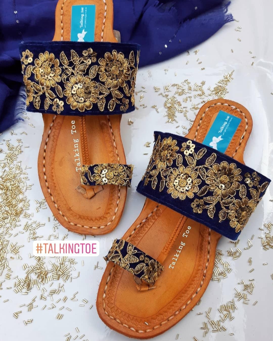 Bridal chappal deals