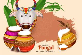 pongal wishes card